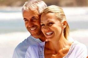 woman and man after 50 how to increase potency